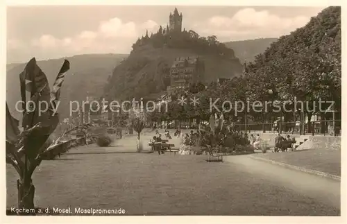 AK / Ansichtskarte  Cochem_Kochem_Mosel Moselpromenade 