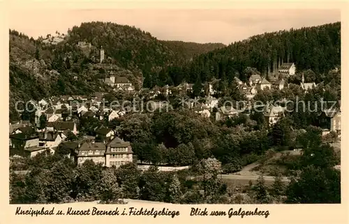 AK / Ansichtskarte  Bad_Berneck Blick vom Galgenberg Bad_Berneck