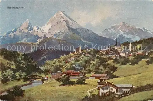 AK / Ansichtskarte 73808720 Berchtesgaden Panorama Berchtesgaden