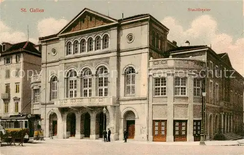 AK / Ansichtskarte St_Gallen_SG Stadttheater St_Gallen_SG