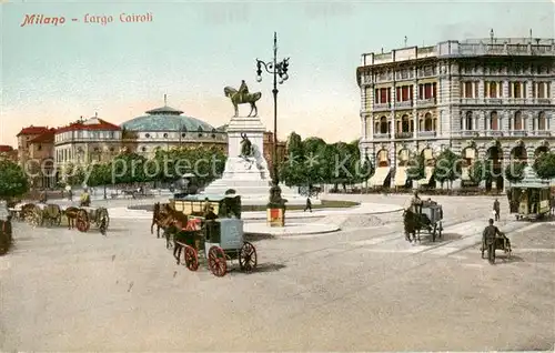 AK / Ansichtskarte  Milano_Mailand_IT Largo Cairoli 