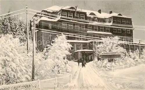 AK / Ansichtskarte  Brueckenberg_Krummhuebel_Riesengebirge_PL Hotel Wang 