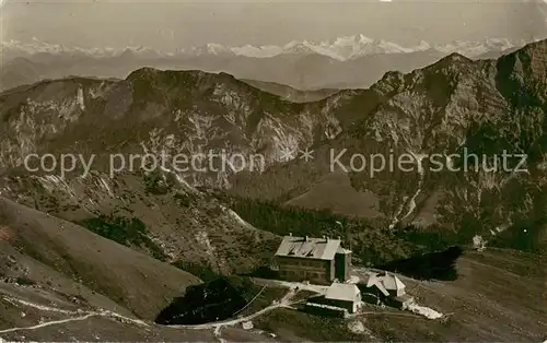 AK / Ansichtskarte  Neuhaus_Schliersee Rothwandhaus Fliegeraufnahme Neuhaus Schliersee