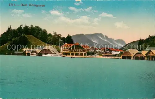 AK / Ansichtskarte 73808796 Koenigssee-Muehlleiten_Schoenau_Berchtesgaden Panorama 