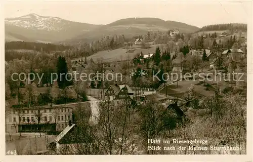 AK / Ansichtskarte 73808815 Hain__Podgorzyn_Riesengebirge Blick nach der kleinen Sturmhaube 