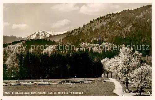 AK / Ansichtskarte  Freihaus_Hirschberg_Bad_Wiessee Panorama 