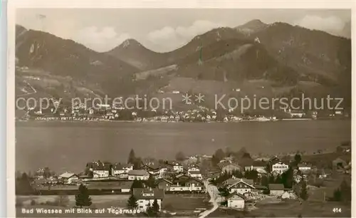 AK / Ansichtskarte  Bad_Wiessee_Tegernsee Panorama Bad_Wiessee_Tegernsee