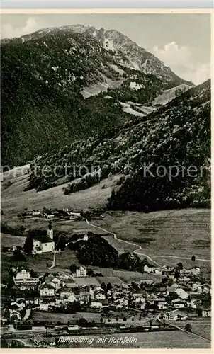 AK / Ansichtskarte  Ruhpolding mit Hochfelln Ruhpolding