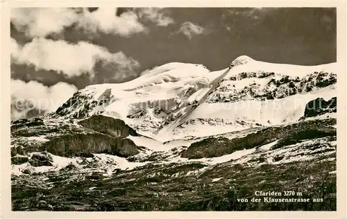 AK / Ansichtskarte Clariden von der Klausenstrasse Clariden