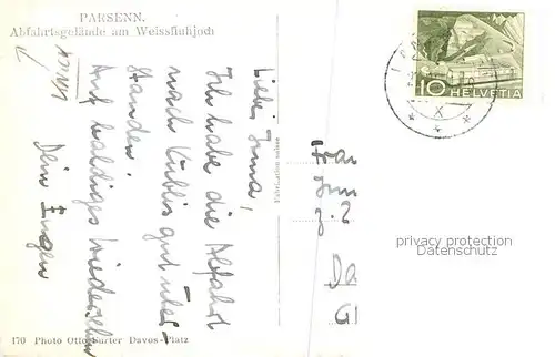 AK / Ansichtskarte Davos_Platz_GR Winterpanorama Davos_Platz_GR