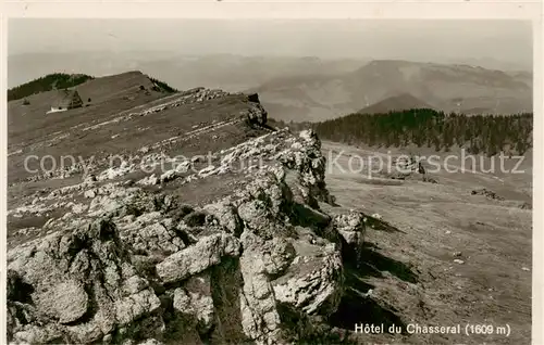 AK / Ansichtskarte Chasseral_1607m_BE Hotel du Chasseral Panorama 
