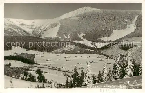 AK / Ansichtskarte  Petzer_Riesengebirge_CZ Winterpanorama 