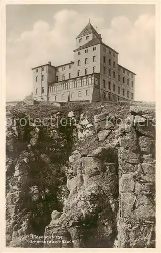 AK / Ansichtskarte  Schneegrubenbaude_Riesengebirge_PL Bergbaude 