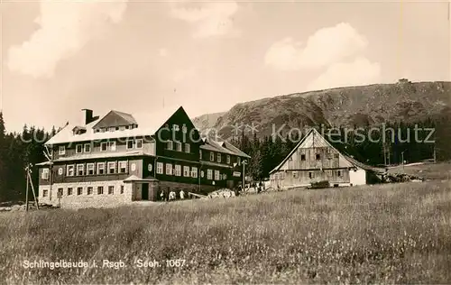 AK / Ansichtskarte  Schlingelbaude_Karpacz_PL Bergbaude im Riesengebirge 