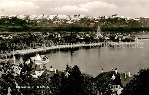 AK / Ansichtskarte  Friedrichshafen_Bodensee Panorama Friedrichshafen Bodensee