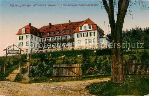 AK / Ansichtskarte  Schreiberhau_Szklarska_Poreba_Riesengebirge_PL Handwerker Erholungsheim 