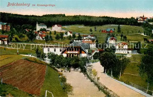 AK / Ansichtskarte 73809197 Brueckenberg_Krummhuebel_Riesengebirge_PL Panorama 