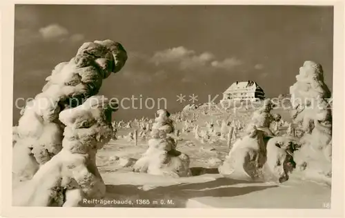 AK / Ansichtskarte  Riesengebirge_Schlesischer_Teil Reiftraegerbaude 