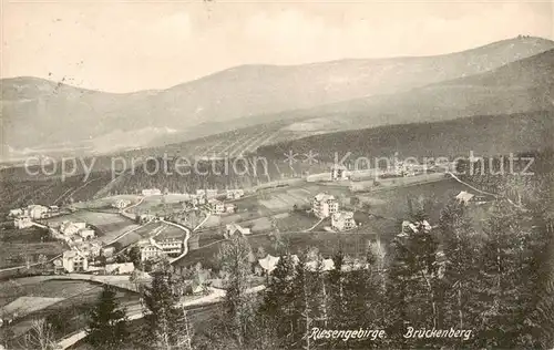 AK / Ansichtskarte 73809218 Brueckenberg_Krummhuebel_Riesengebirge_PL Panorama 