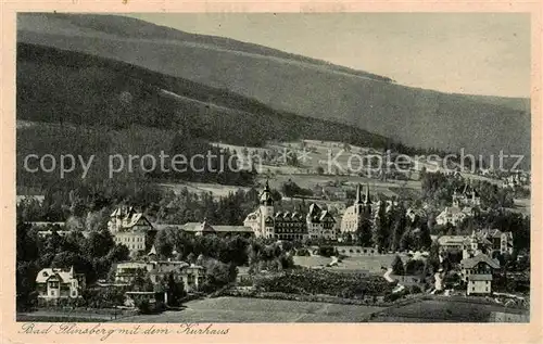 AK / Ansichtskarte 73809231 Bad_Flinsberg_Swieradow_Zdroj_PL mit dem Kurhaus 