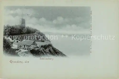 AK / Ansichtskarte  Graudenz_Grudziadz_Westpreussen_PL Schlossberg 