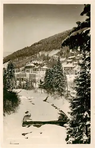 AK / Ansichtskarte  Spindlermuehle_Spindleruv_Mlyn_CZ Winteridyll 