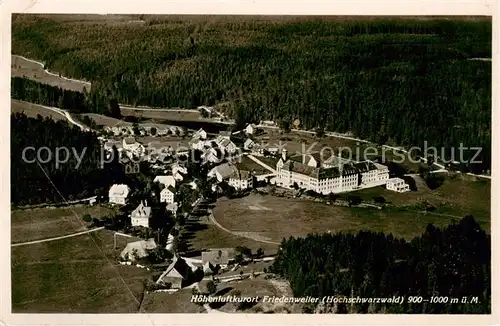 AK / Ansichtskarte  Friedenweiler Fliegeraufnahme Friedenweiler