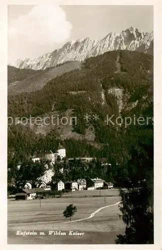 AK / Ansichtskarte  Kufstein_Tirol_AT mit Wildem Kaiser 