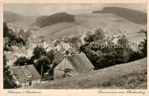 AK / Ansichtskarte 73809305 Altenau_Harz Panorama vom Glockenberg Altenau Harz