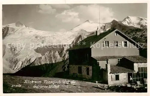 AK / Ansichtskarte 73809308 Gefrorne-Wandspitze_3286m_Zillertal_AT Blick vom Tuxerjoch 