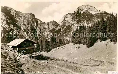 AK / Ansichtskarte  Pertisau_Achensee Baerenbad Alm Pertisau Achensee