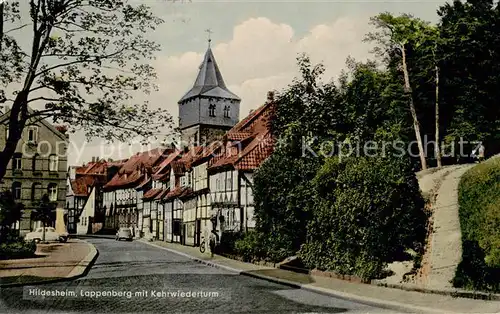 AK / Ansichtskarte 73809355 Hildesheim Lappenberg mit Kehrwiederturm Hildesheim