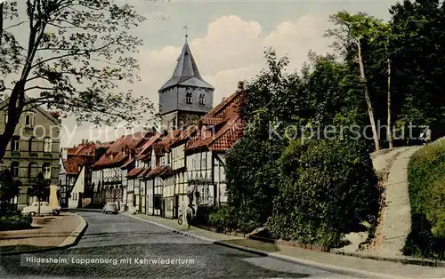 AK / Ansichtskarte  Hildesheim Lappenberg mit Kehrwiederturm Hildesheim