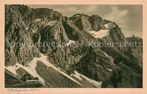 AK / Ansichtskarte  Waltenbergerhaus_2090m_Immenstadt_Allgaeu Panorama 