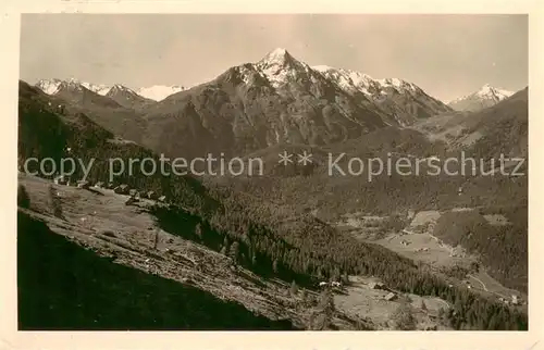 AK / Ansichtskarte 73809363 Soelden_oetztal_AT Kleble Alm mit Blick ins Gurgler und Venter Tal 