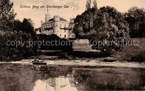 AK / Ansichtskarte  Starnberg_Starnbergersee Schloss Berg 