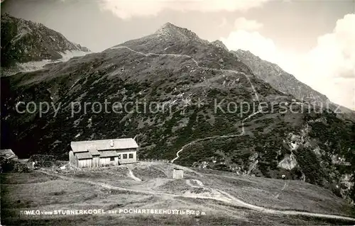 AK / Ansichtskarte 73809435 Badgastein_AT Weg vom Stubnerkogel zur Pochartseehuette 