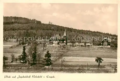 AK / Ansichtskarte  Rehefeld-Zaunhaus Jagdschloss Rehefeld Rehefeld-Zaunhaus