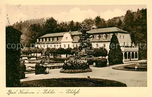 AK / Ansichtskarte 73809463 Bad_Kudowa_Kudowa-Zdroj_Niederschlesien_PL Schloss 