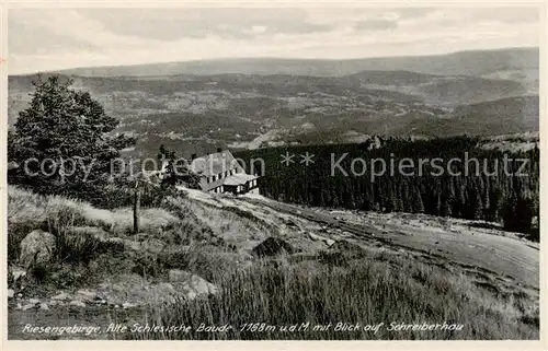 AK / Ansichtskarte  Schreiberhau_Szklarska_Poreba_Riesengebirge_PL Alte Schlesische Baude Panorama 