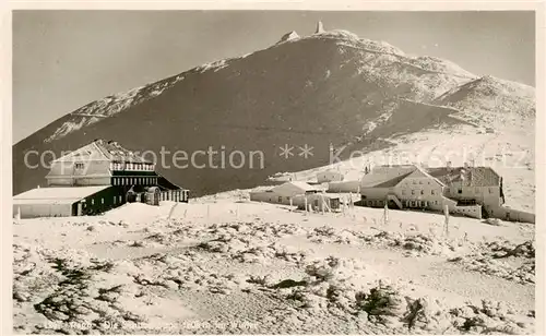 AK / Ansichtskarte  Schneekoppe_Snezka_CZ Schlesierhaus 