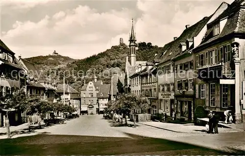 AK / Ansichtskarte  Weinheim_Bergstrasse Marktplatz Weinheim_Bergstrasse