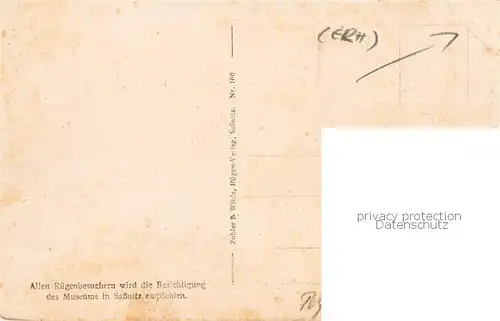 AK / Ansichtskarte  Lauterbach_Ruegen Fischerhafen Lauterbach Ruegen