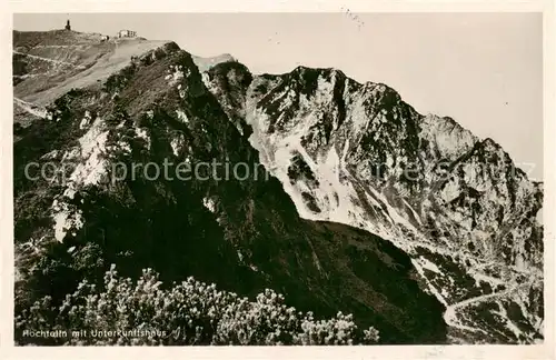 AK / Ansichtskarte  Hochfelln_Bergen_Bayern mit Unterkunftshaus 