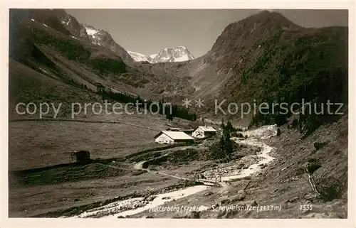 AK / Ansichtskarte  Mutterberg_Neustift_Stubaital_Tirol_AT mit Scheufelspitze 