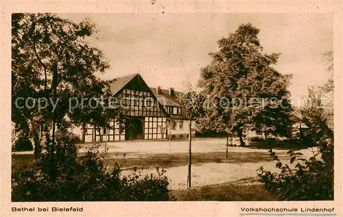 AK / Ansichtskarte  Bethel_Bielefeld Volkshochschule Lindenhof Bethel_Bielefeld