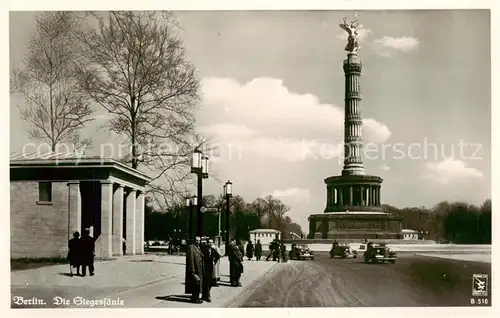 AK / Ansichtskarte 73809644 Berlin Die Siegessaeule Berlin