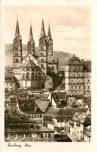 AK / Ansichtskarte 73809645 Bamberg Dom Bamberg