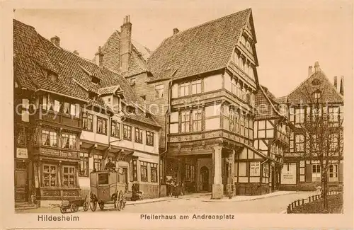 AK / Ansichtskarte 73809696 Hildesheim Pfeilerhaus am Andreasplatz Hildesheim