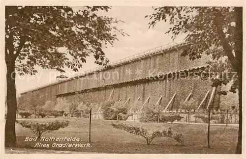 AK / Ansichtskarte  Bad_Rothenfelde Altes Gradierwerk Bad_Rothenfelde